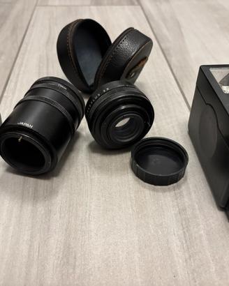 Flash Braun +Flash Sunpak MX112+accessori vari