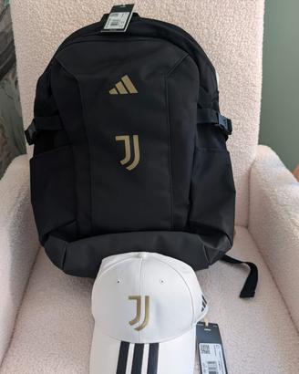 Zaino e Cappellino Juve 2026/2027 con cartellino 
