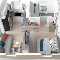 Monolocale a Brunate arredato e con posto auto