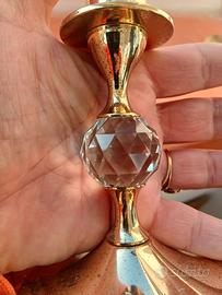 Candelabri con cristalli