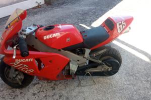 Minimoto con motore a scoppio Ducati per ragazzi