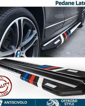 PEDANE LATERALI per BMW X6 in Alluminio Stile M