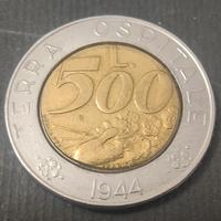 500 lire italiane del 1991