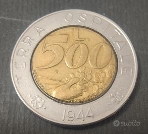 500 lire italiane del 1991