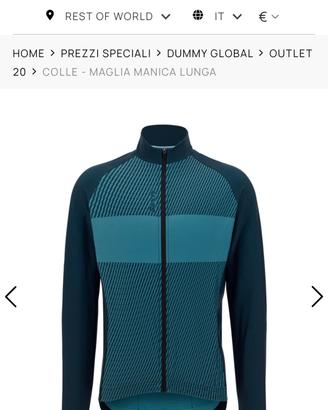 maglia maniche lunghe santini