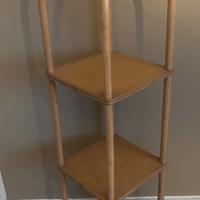 Mobiletto Mid-Century Boho Tiki Bamboo Stand, 1970