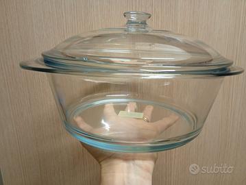 casseruola Pyrex con coperchio 