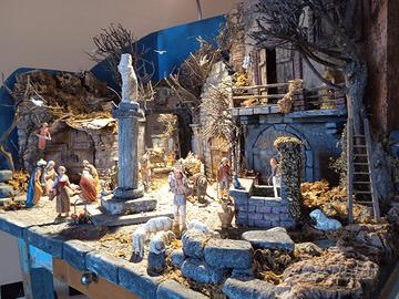 Presepe artigianale fatto a mano