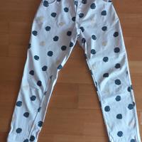 Pantaloni donna pois