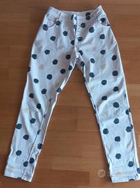 Pantaloni donna pois