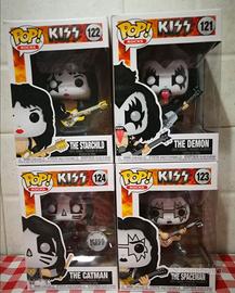 Funko Pop! Kiss set raro