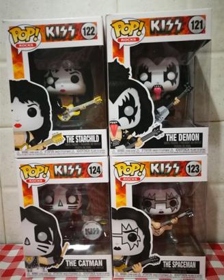 Funko Pop! Kiss set raro