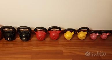 Set kettlebell vinile 
