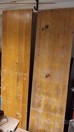 n. 2 assi pannelli da carpenteria in legno