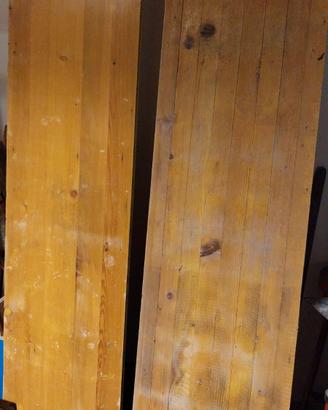 n. 2 assi pannelli da carpenteria in legno