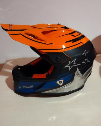 Casco Cross LS2 Fast  tg. "S"