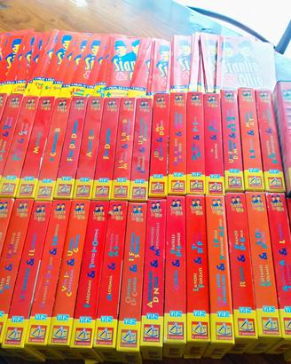 Videocassette Ollio & Stanlio