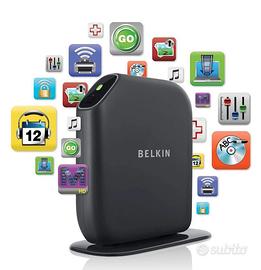 Router Wireless Belkin Play 4 LAN e WIFI 