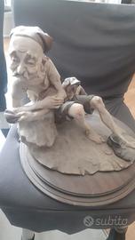 statuetta porcellana napoleon