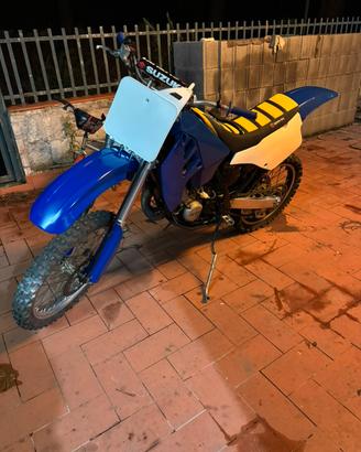 Moto cross suzuki  Rm 125  competizione 2 tempi