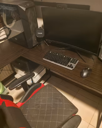 PC Gaming Fisso+Postazione Completa|RTX 3050|16GB|