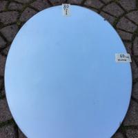 Specchio ovale senza cornice 80x60cm