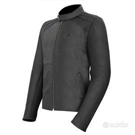 giacca in Pelle Uomo Gasoline VERACITY Nero