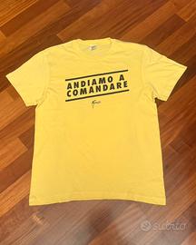 Maglietta gialla “Andiamo a comandare”