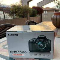 Canon EOS 2000D reflex kit completo