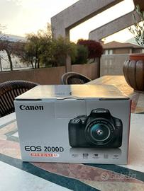 Canon EOS 2000D reflex kit completo