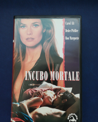INCUBO MORTALE VHS thriller