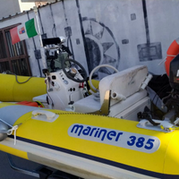 Gommone e Carrello senza motore