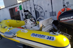 Gommone e Carrello senza motore