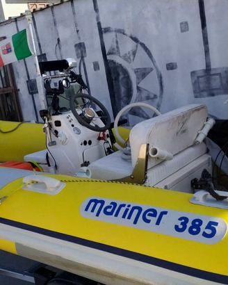 Gommone e Carrello senza motore