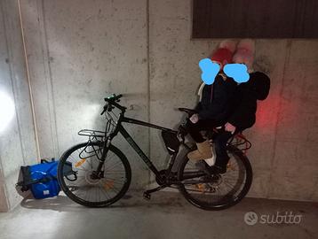 Seggiolino bici gemellare