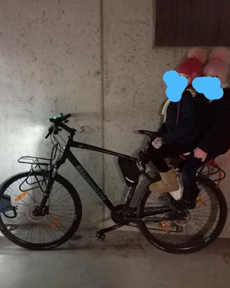 Seggiolino bici gemellare