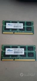RAM asint ddr3 2x2gb 1333 ssz3128m8 edjef