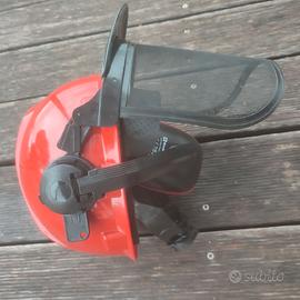 Casco protettivo Einhell + visiera e cuffie NUOVO