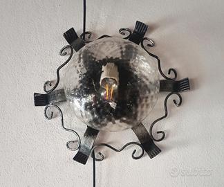 Applique plafoniere artigianali vintage