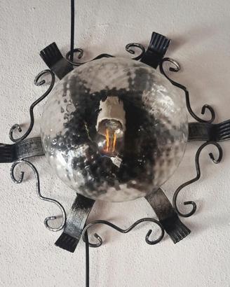 Applique plafoniere artigianali vintage