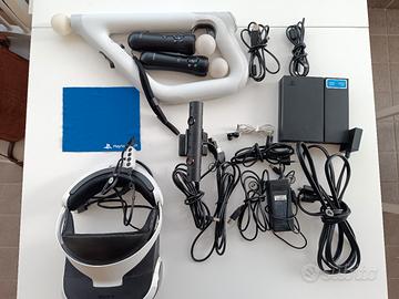 Play station VR+VR AIM+VR controller+giochi