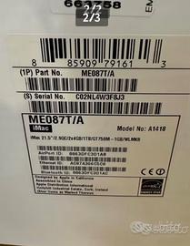 Mac 2013 funziona perfettamente praticamente nuovo