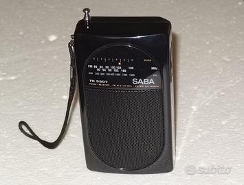 Radiolina SABA TR5907 FM/AM vintage nuova