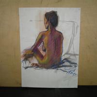 Disegno firmato: nudo