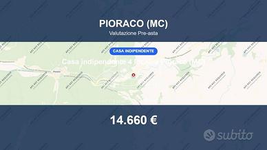 Immobile in asta di 9 m² con box auto a Pioraco