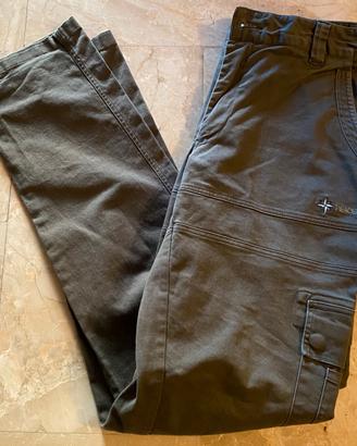 Pantalone tascone verde militare