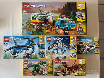 Set Lego City e Creator