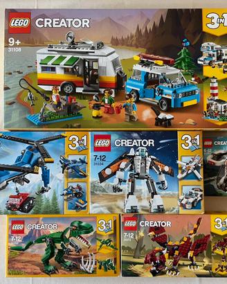Set Lego City e Creator