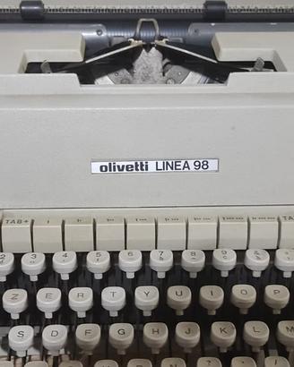 macchina da scrivere Olivetti Linea 98