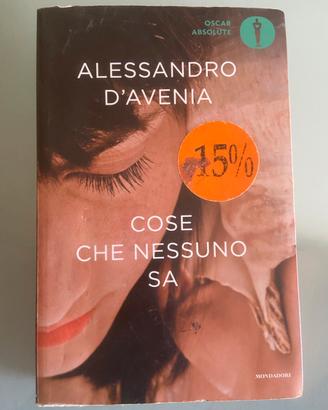 Cose che nessuno sà     “ Alessandro D’avena “
